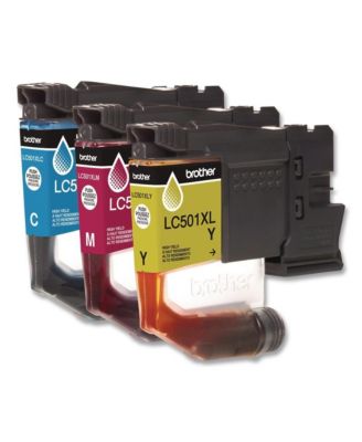 LC501XL3PKS 500 Page-Yield High-Yield Ink - Cyan/Magenta/Yellow (3/Pack