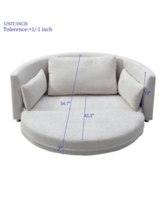 Versatile Sofa Bed 3-in-1 Comfort for Sofa, Lounger, and Mattress