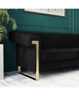  plush velvet upholstery Sofa