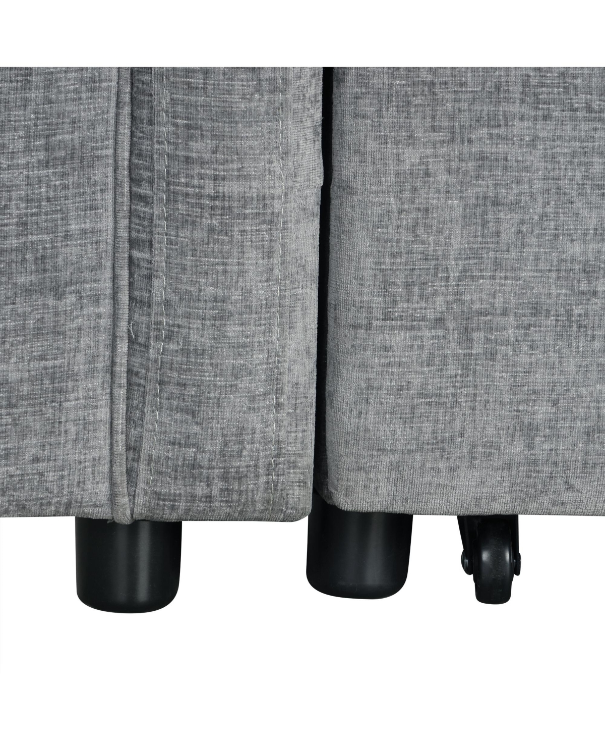 Streamdale Furniture Convertible Soft Cushion Sofa Pull Bed, for Two People to Sit On