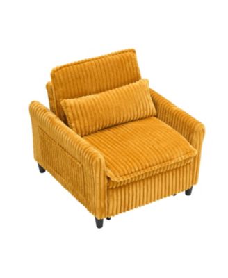 Small Space Chair with Pillow