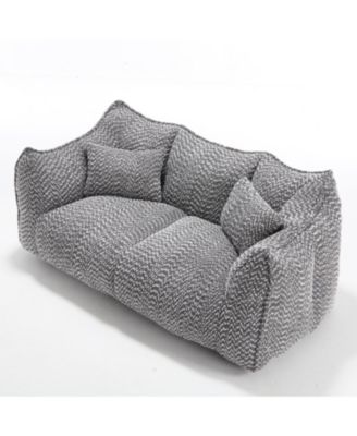 Soft Beanbag Chair - High Resilience Foam Core