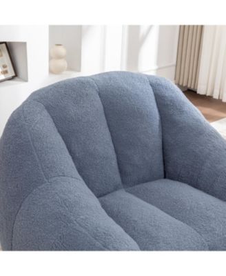 Tufted Bean Bag Chair with Memory Foam