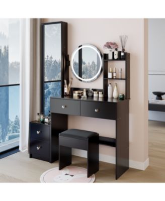 LED Vanity Table Set