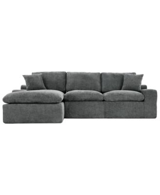  Cloud Sectional Sofa 107.9" Grey