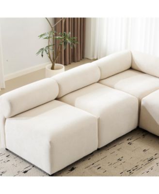 Evelyn 83" 5-Piece Modular Sectional Sofa