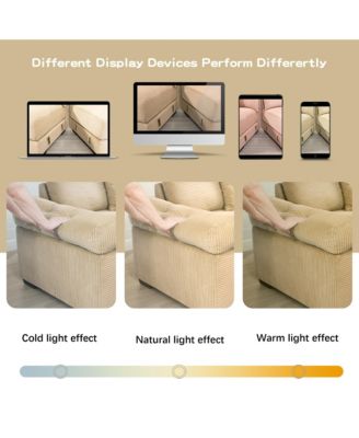 Oversized Cloud Modular Sectional Couch, Soft Corduroy, Camel