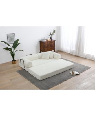 Convertible Corduroy Sleeper Sofa Bed