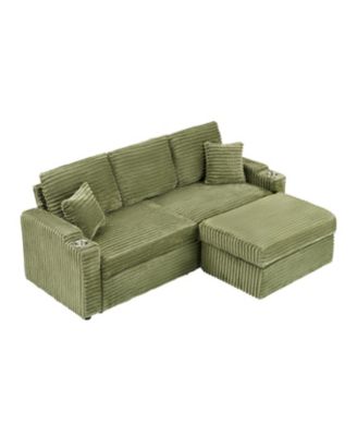  30-inch Green Foot Rest- Comfort, Support, and Temporary Throne