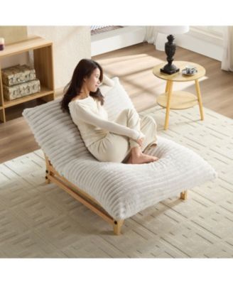 Streamdale Corduroy Accent Armless Sofa