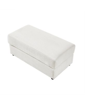 123" Modern Sectional Sofa w/ Storage, Ottomans, USB, Cup & Phone Holders