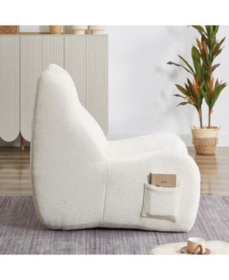 Oversized Bean Bag Chair with Armrests