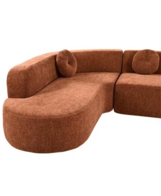 Streamdale 122" Extra Large Curved Sectional Sofa