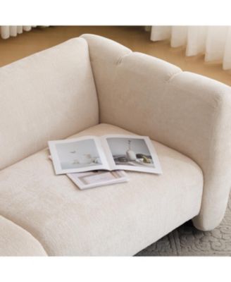 83" Wave Sofa - Beige