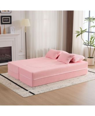 Queen Foldable Sofa Bed Futon Couch Sleeper