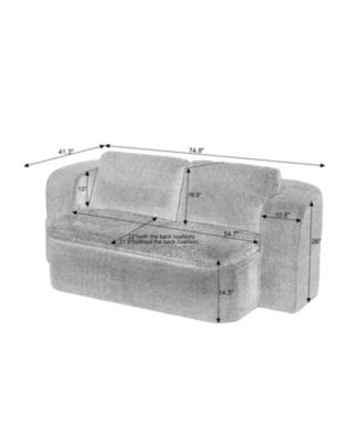 Convertible Sleeper Sofa Bed Futon Couch