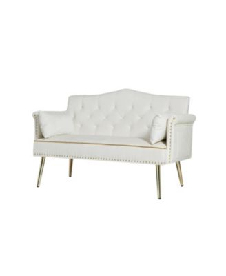 Velvet Loveseat Sofa