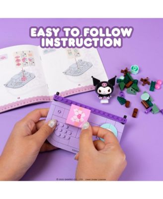 Sanrio Hello Kitty and Friends Holiday Collection Cute Building Block Set Fan Gift, Birthday, Stress Relief, Party Favor, Collectible Toy
