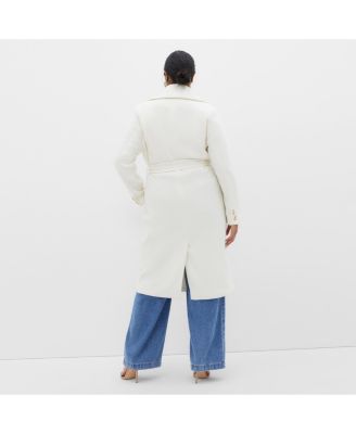 Plus Size Riley Row Belted Coat