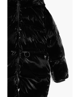 Girls Girls's Long shiny padded jacket