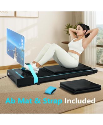 Under Desk Walking Pad Classic Treadmill with Wheels and Remote, 2.5 HP