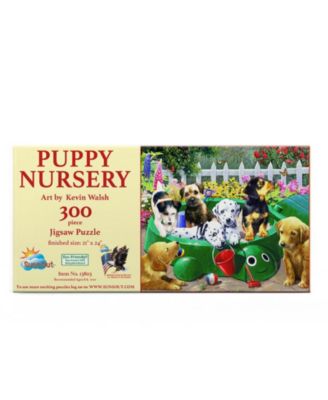 Puppy Nursery 300 piece Jigsaw Puzzle for Adults