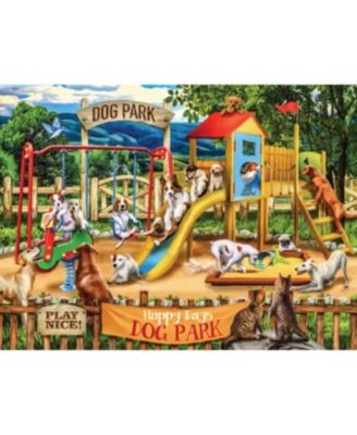Happy Days Dog Park 1000 piece Jigsaw Puzzle for Adults
