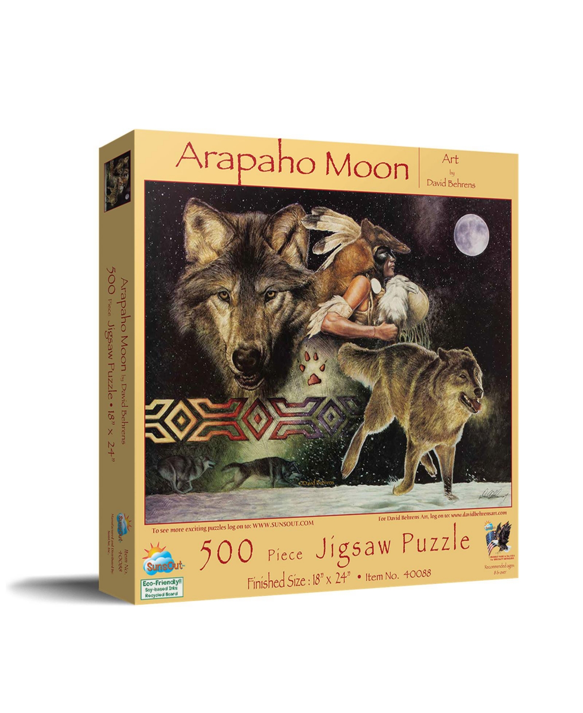 SunsOut Arapaho Moon 500 piece Jigsaw Puzzle for Adults