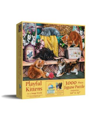 Playful Kittens 1000 piece Jigsaw Puzzle for Adults