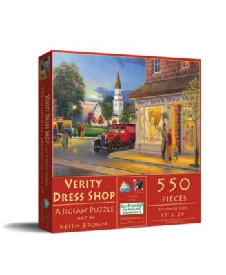 Verity Dress Shop 550 piece Jigsaw Puzzle for Adults