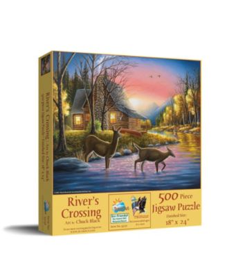 River's Crossing 500 piece Jigsaw Puzzle for Adults