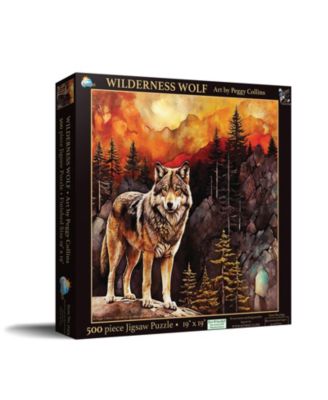 Wilderness Wolf 500 piece Jigsaw Puzzle for Adults