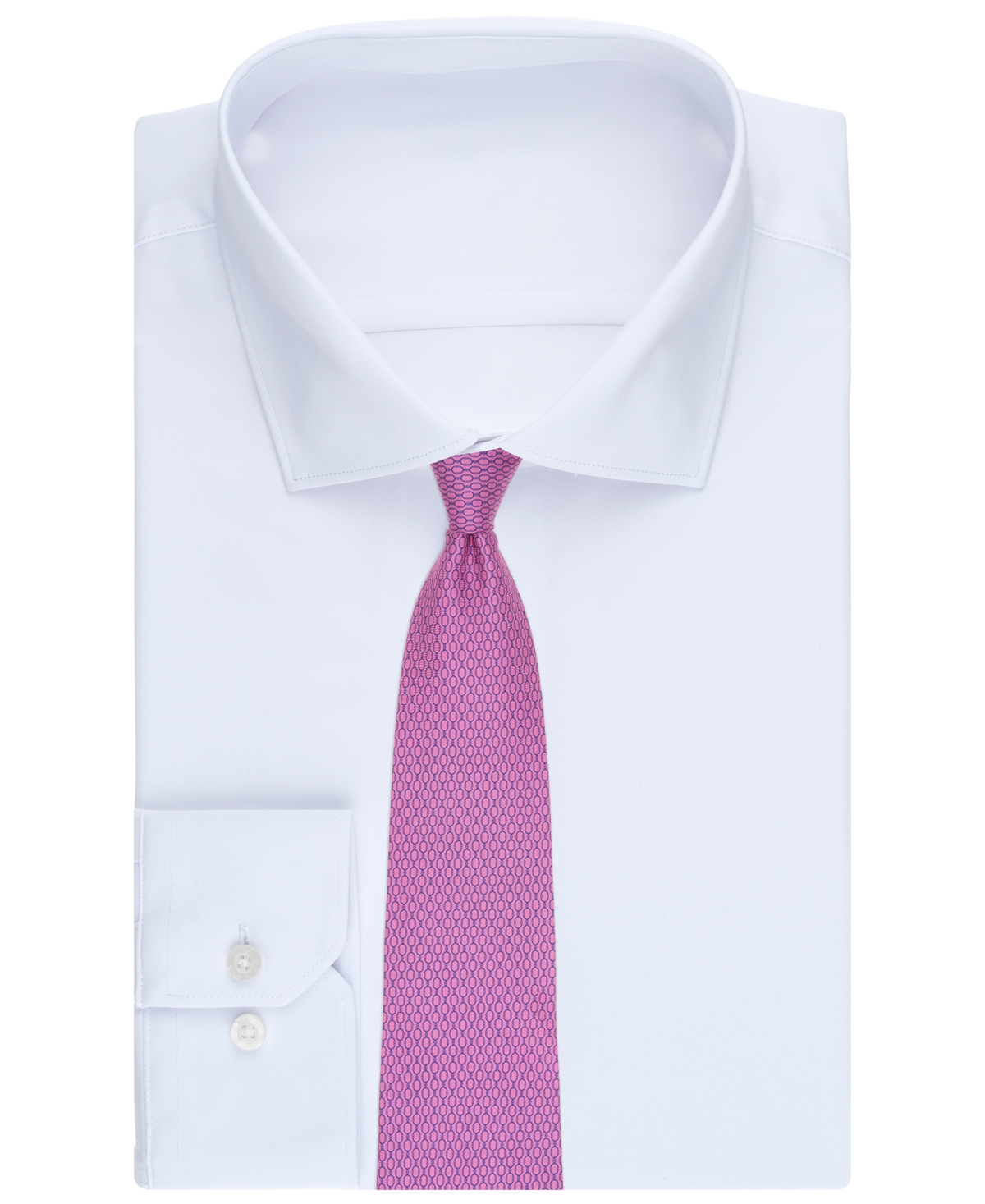 B by Brooks Brothers Men's Linked Medal Classic Tie