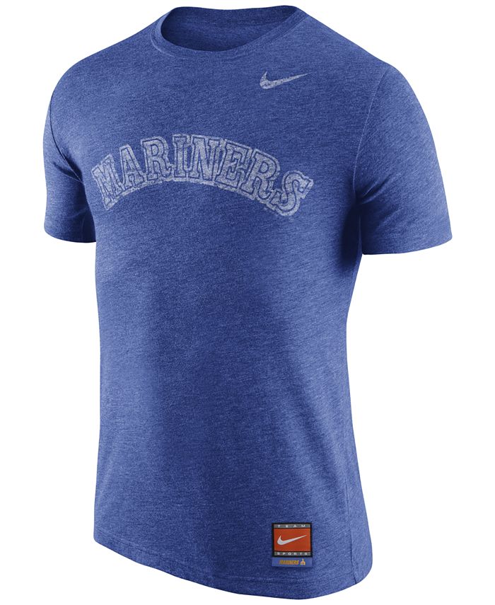 Nike Men's Seattle Mariners Cooperstown Wordmark T-Shirt - Macy's