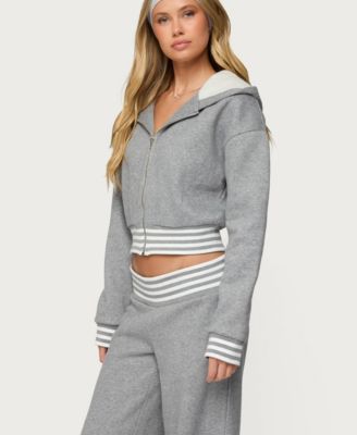 Women's Eloura Stripey Zip Up Hoodie