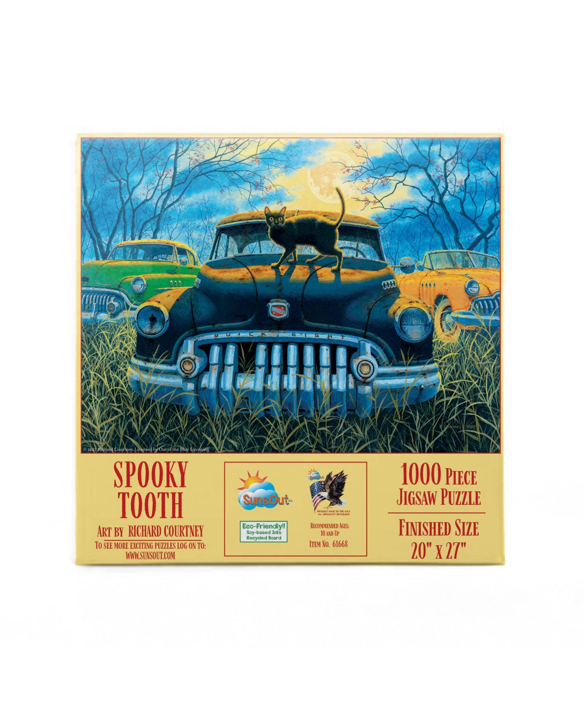 Spooky Tooth 1000 piece Jigsaw Puzzle for Adults Halloween