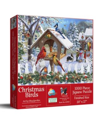 Christmas Birds 1000 piece Jigsaw Puzzle for Adults  Christmas