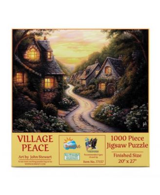 Village Peace 1000 piece Jigsaw Puzzle for Adults