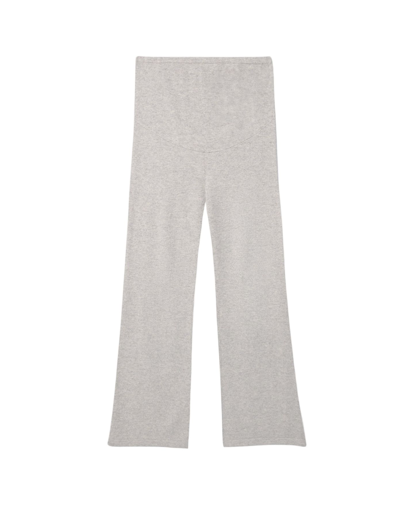 Женские брюки Gobi Cashmere Maternity Wide-Leg Knitted Cashmere, цвет: Серый — фото 5