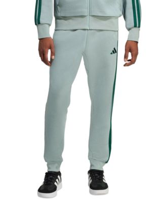 Men's Essentials Regular-Fit 3-Stripes Fleece Joggers