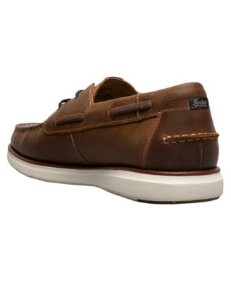 Men's Tropics Elastic Lace Moc-Toe Boat Shoes
