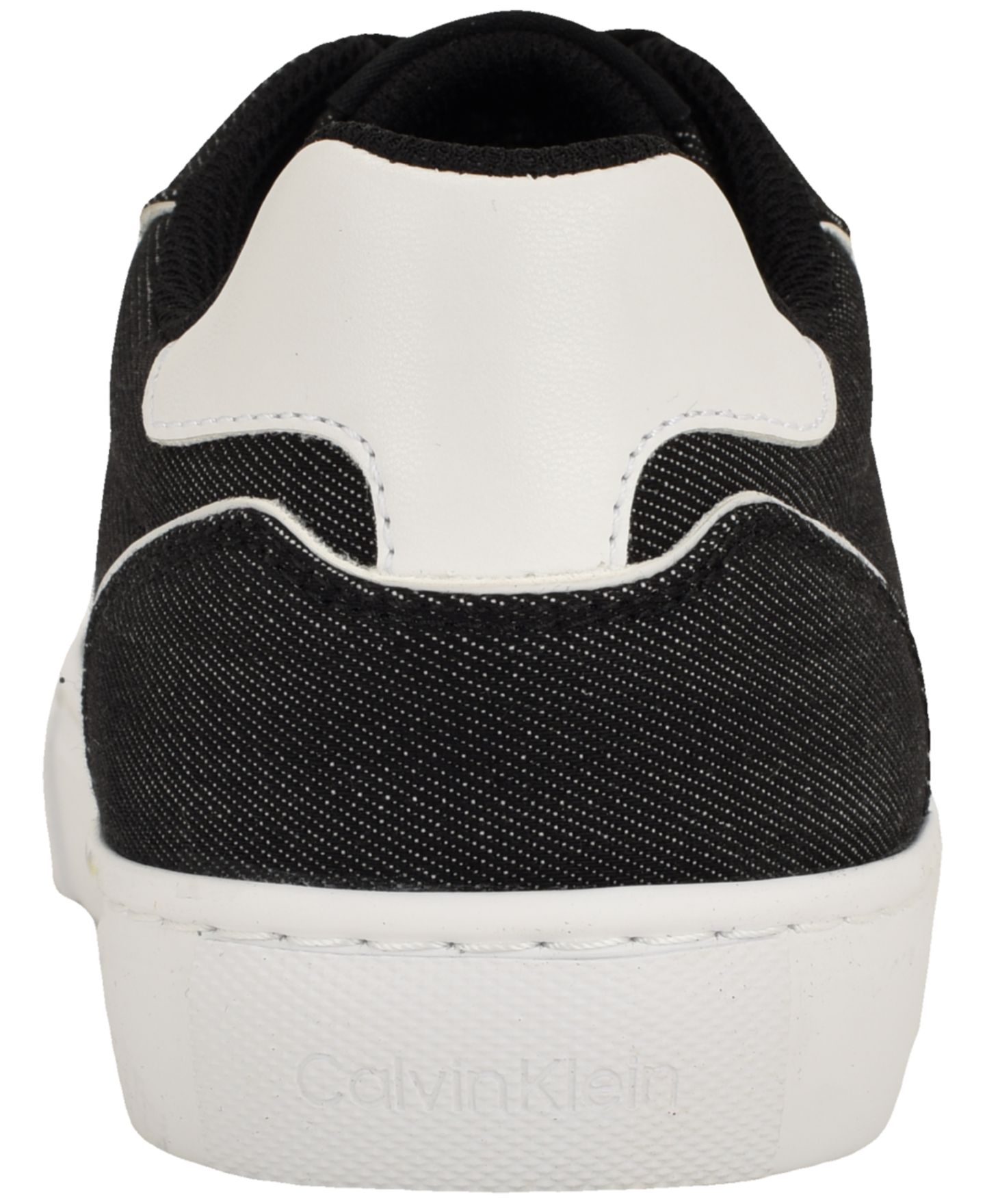 Женские кроссовки Calvin Klein Caspian Denim Lace-Up, цвет: Чёрный джинсовый / Белый — фото 3