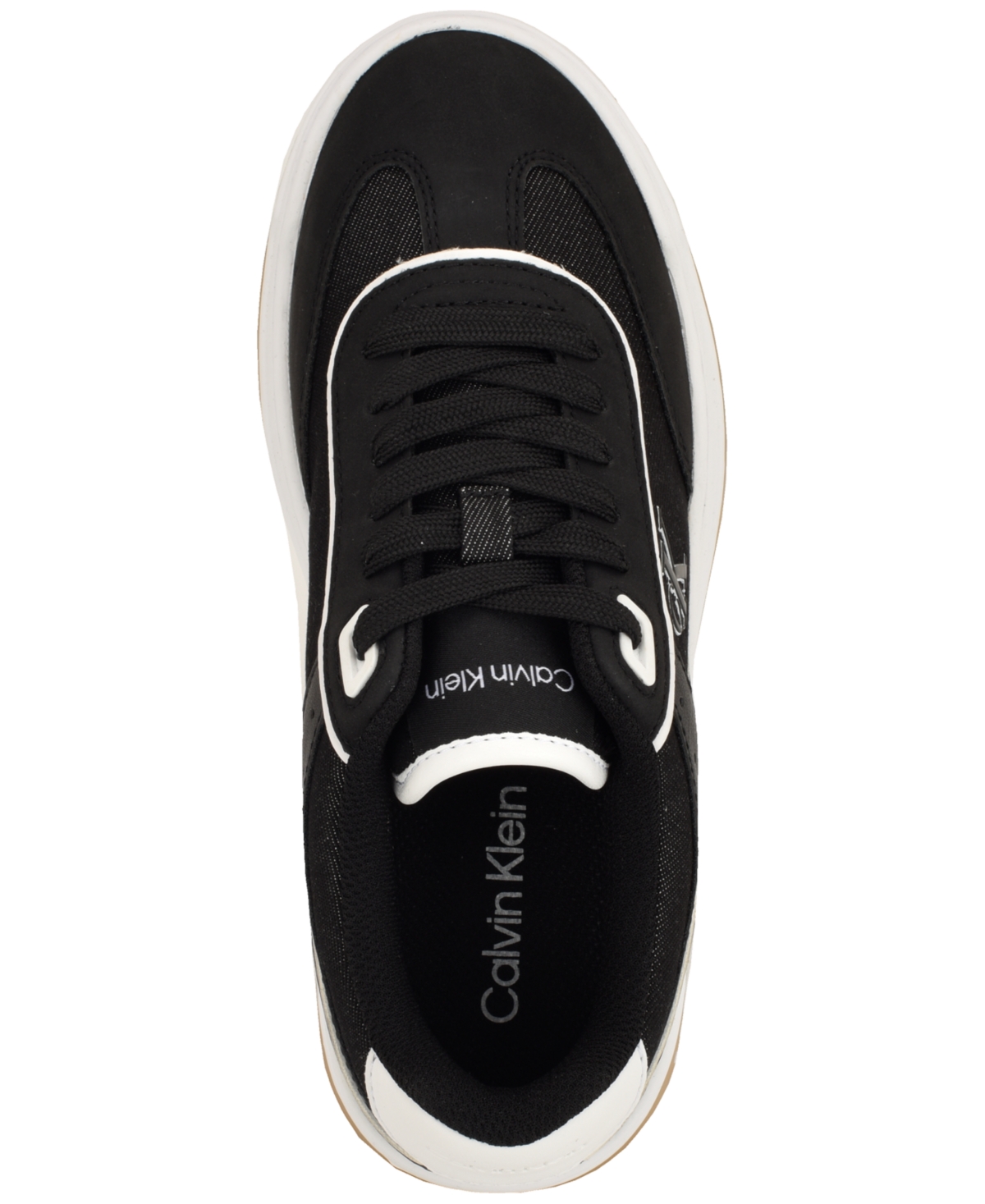 Calvin Klein Women's Pazquale Round Toe Lace-Up Sneakers
