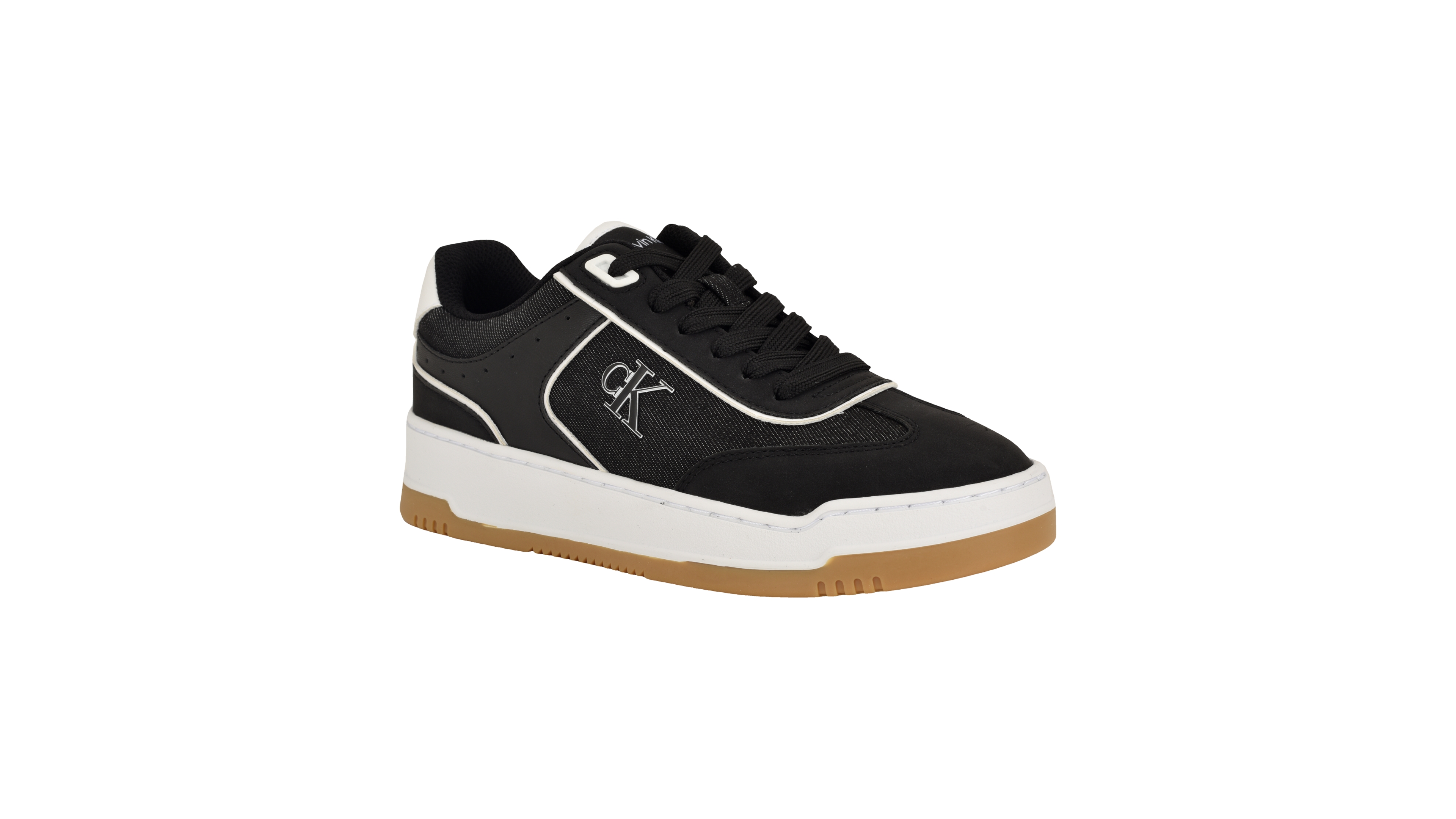 Calvin Klein Women's Pazquale Round Toe Lace-Up Sneakers