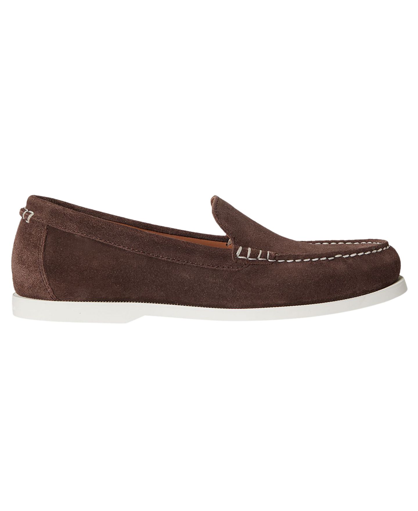 Мужские туфли Polo Ralph Lauren Merton Slip-On, цвет: Коричневый — фото 2