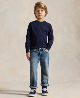 Toddler and Little Boys Jersey Long-Sleeve T-shirt