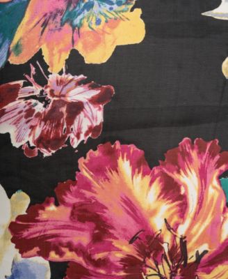 Exploded Blooms Square Scarf