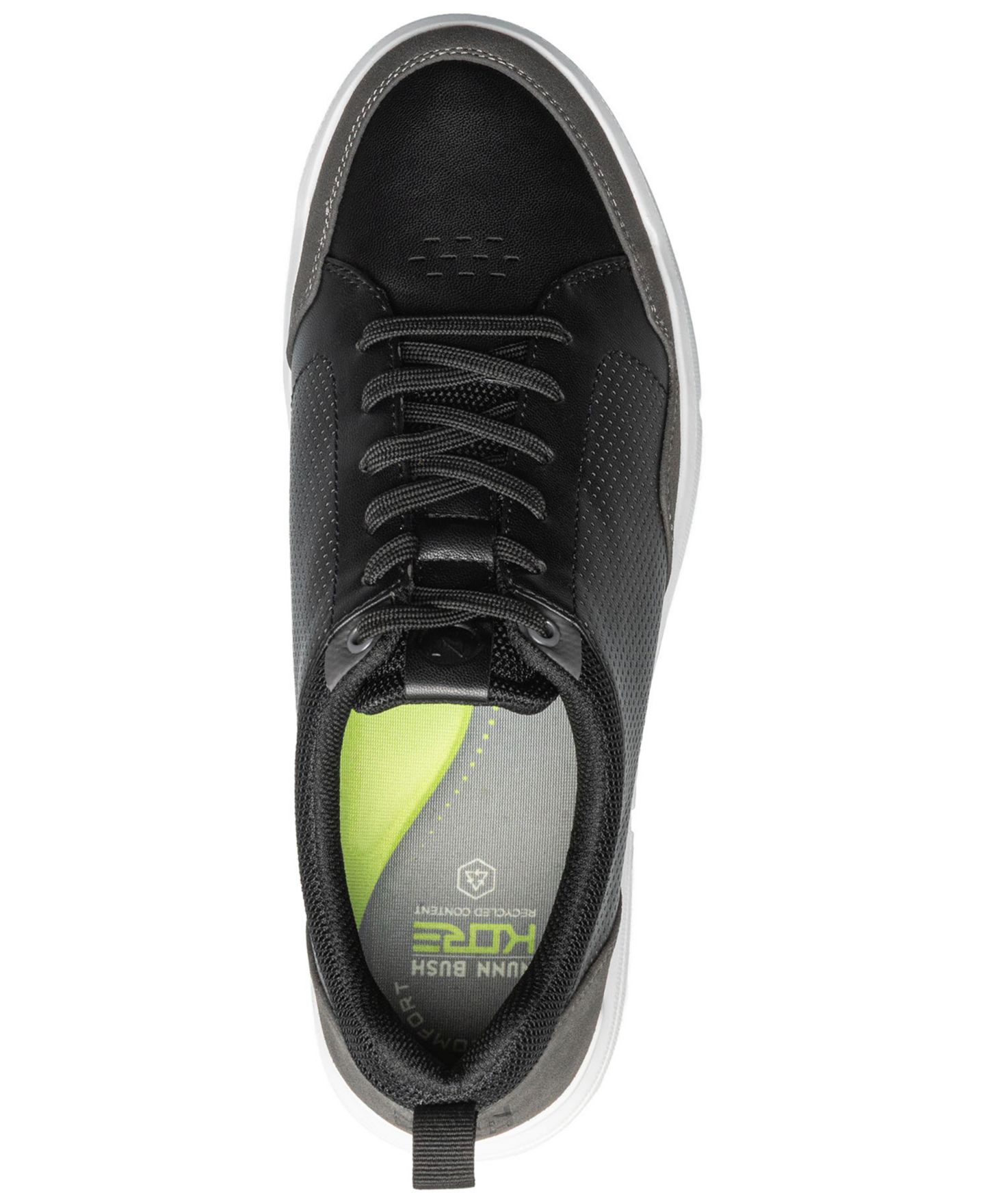 Мужские кроссовки Nunn Bush Kore City Rally Moc-Toe Lace-Up, цвет: Чёрный разноцветный — фото 4