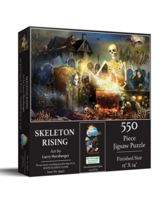 Skeletons Rising 550 piece Jigsaw Puzzle for Adults Halloween