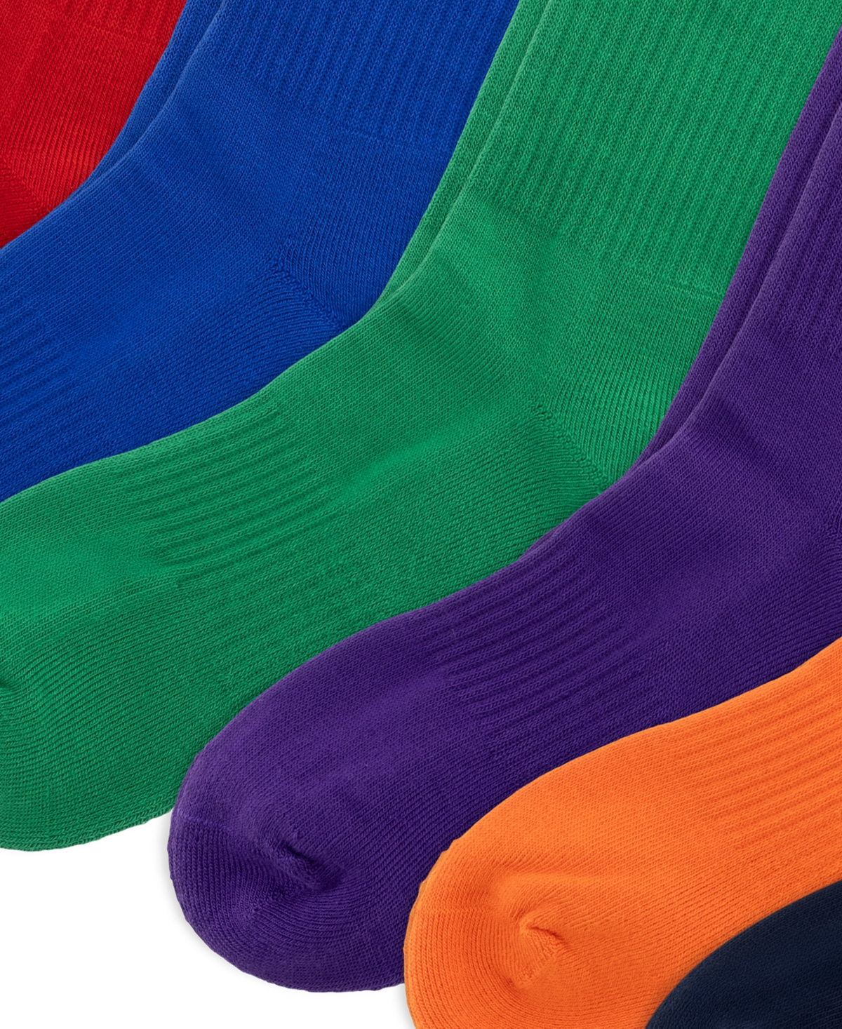 Polo Ralph Lauren Men's Color Logo Crew Socks, 6-Pack